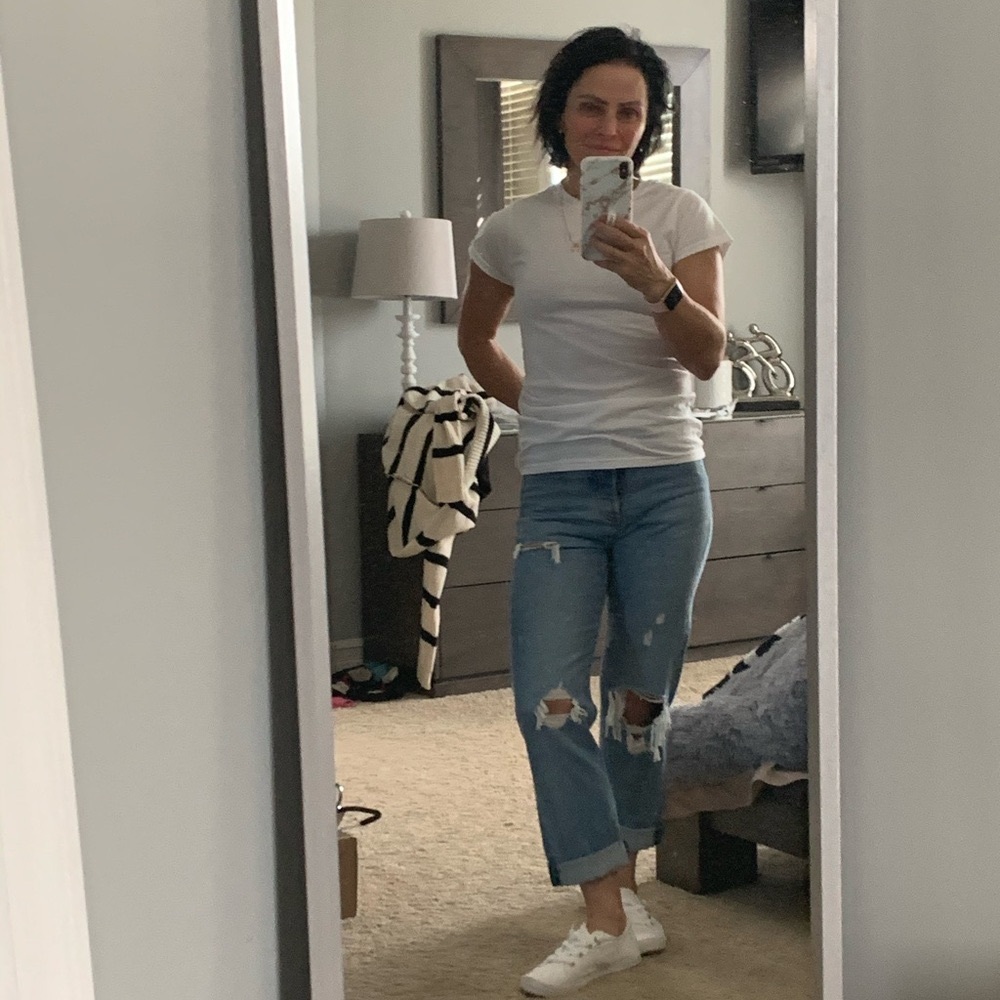 Levis 501 Wedgie straight cropped high rise